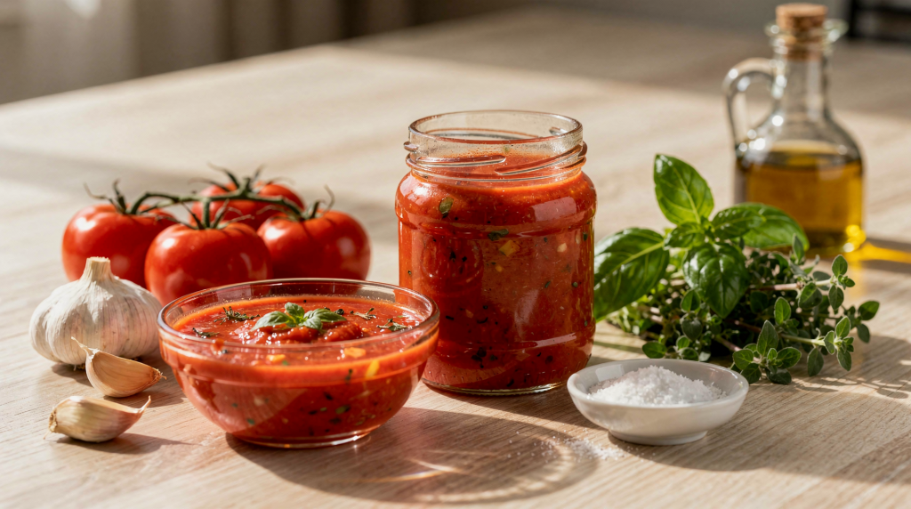 Домашний соус для пиццы: простой способ получить насыщенный вкус
